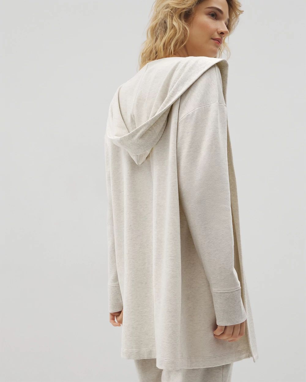 ＜BASERANGE＞TIER HOODED WRAP/フード Essential Terry Hooded Wrap | Soma